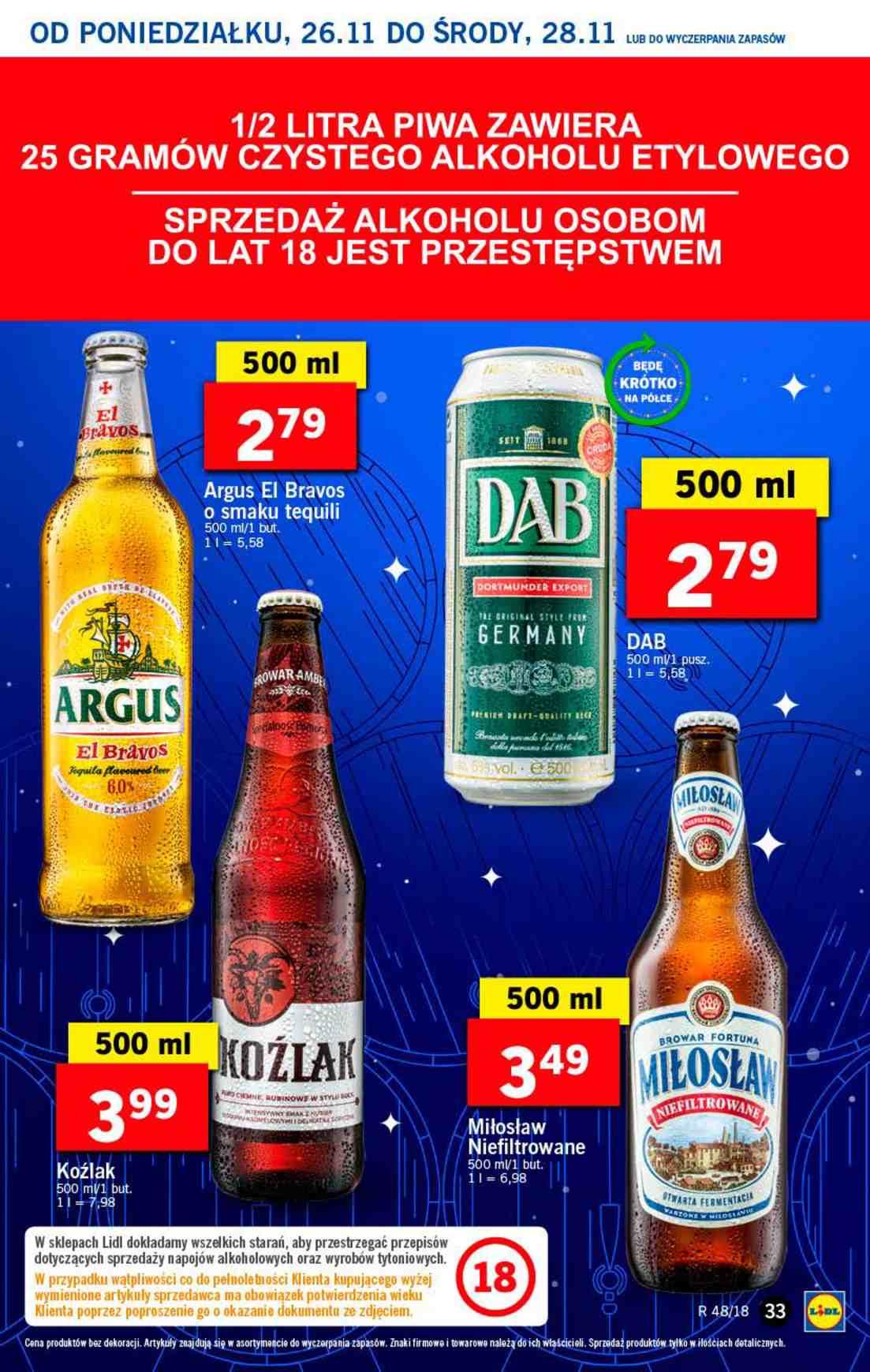 Gazetka promocyjna Lidl do 28/11/2018 str.33