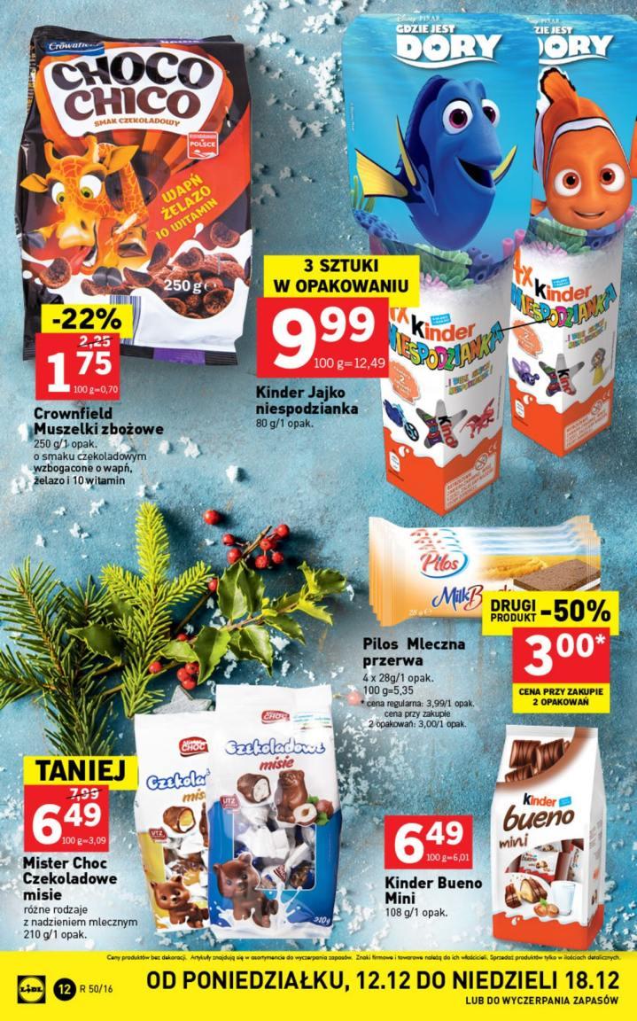 Gazetka promocyjna Lidl do 18/12/2016 str.12