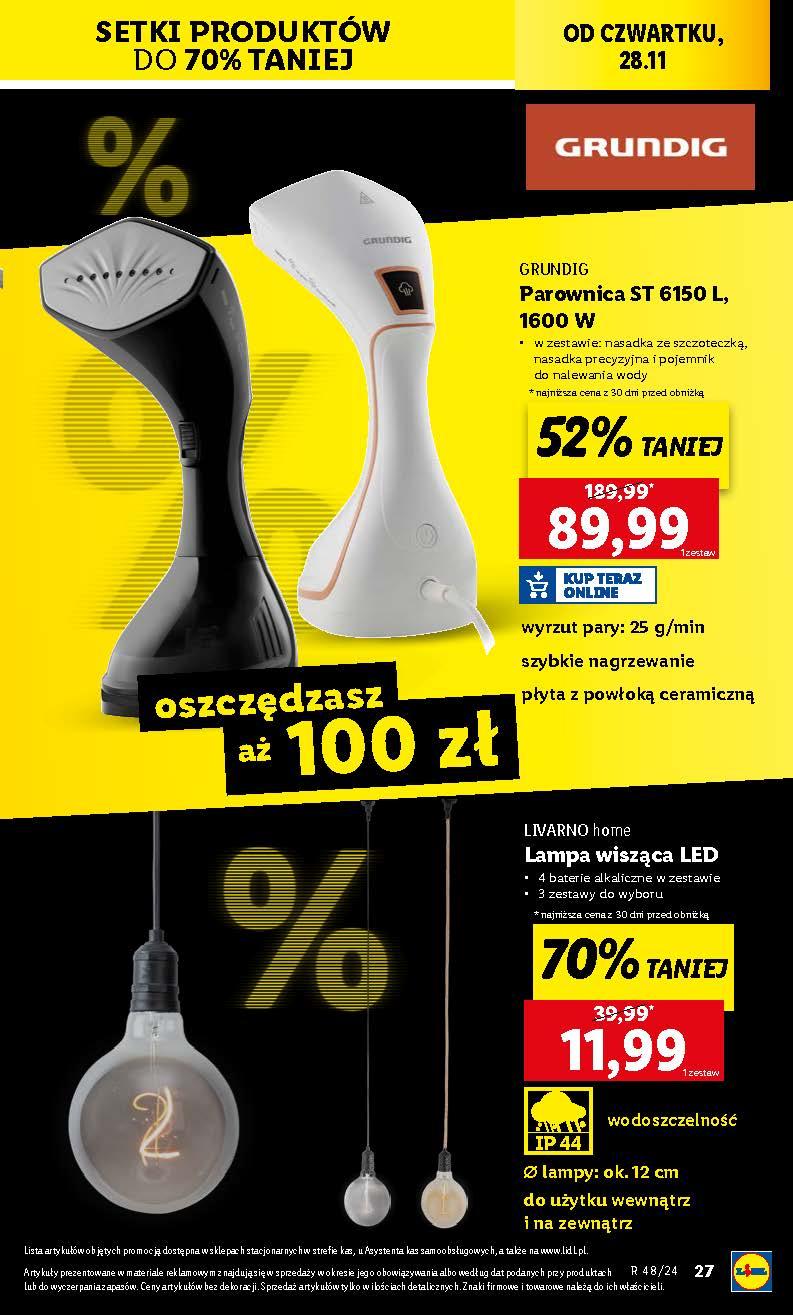 Gazetka promocyjna Lidl do 30/11/2024 str.27