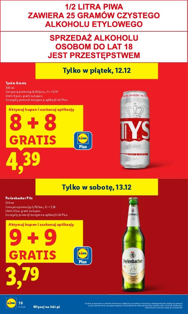 Gazetka promocyjna Lidl do 14/12/2025 str.10