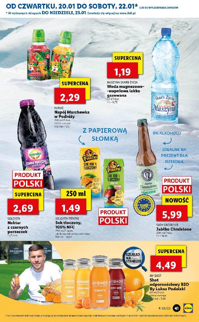 Gazetka promocyjna Lidl do 23/01/2022 str.41