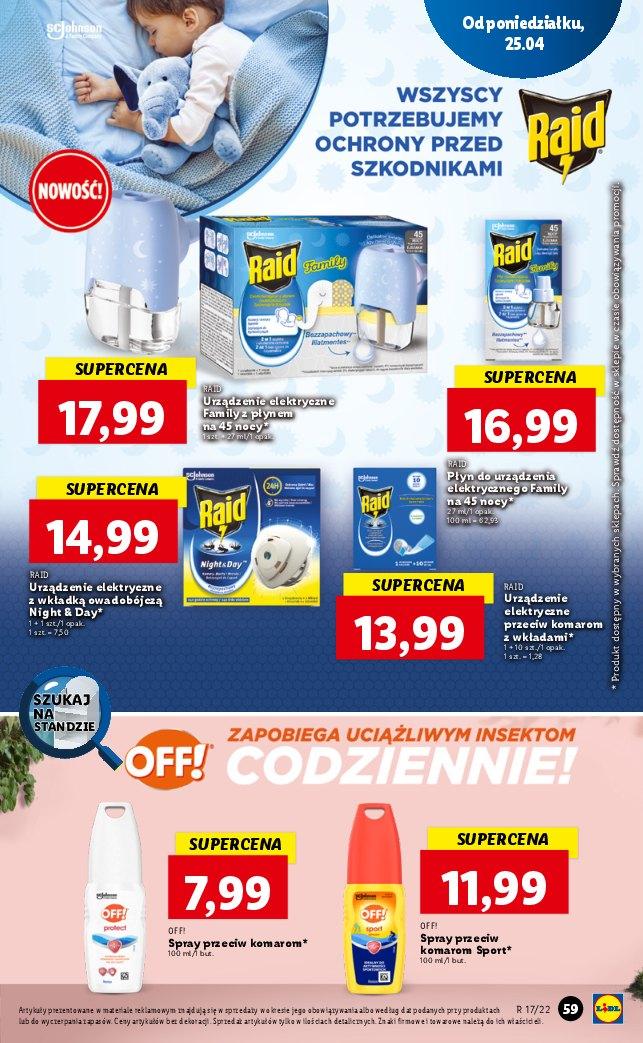 Gazetka promocyjna Lidl do 27/04/2022 str.59