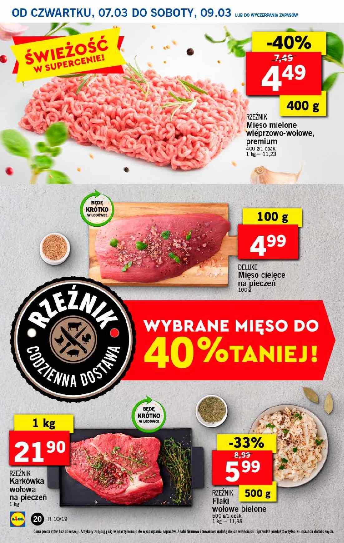 Gazetka promocyjna Lidl do 09/03/2019 str.20