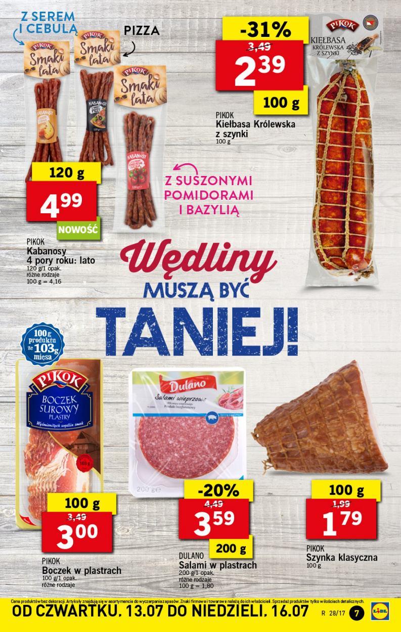 Gazetka promocyjna Lidl do 16/07/2017 str.7