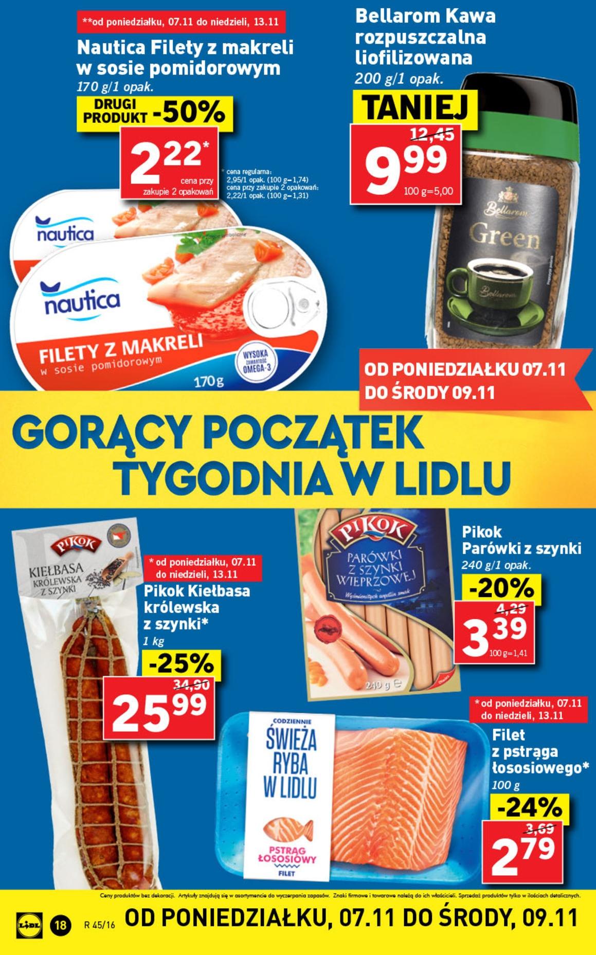 Gazetka promocyjna Lidl do 13/11/2016 str.18