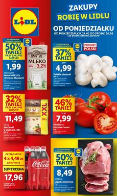 Lidl gazetka - od 24/02/2025 do 26/02/2025