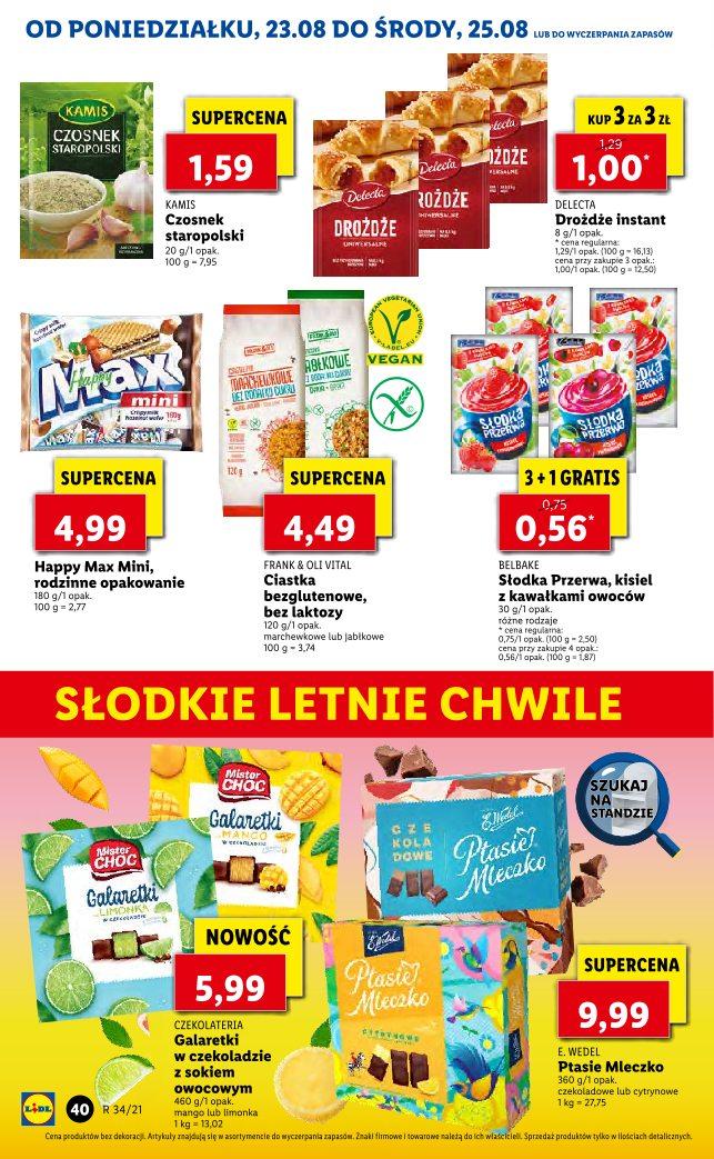 Gazetka promocyjna Lidl do 29/08/2021 str.40