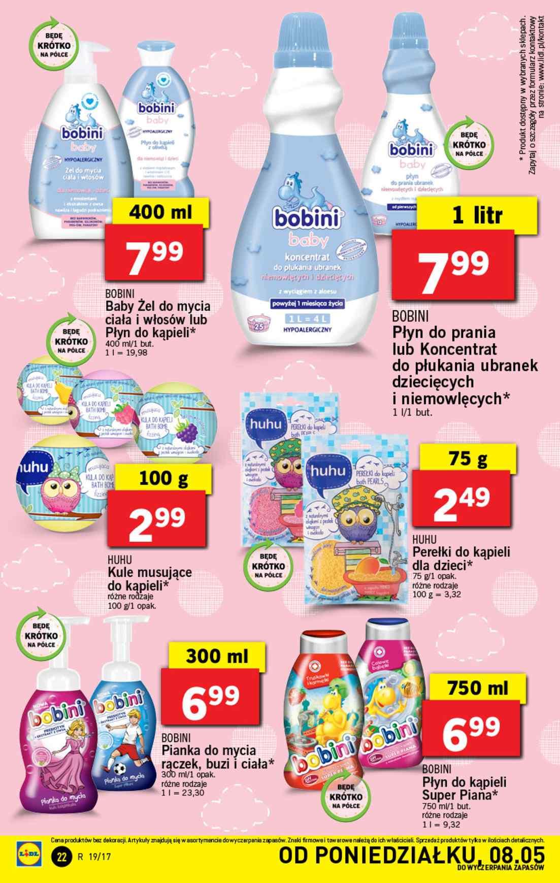 Gazetka promocyjna Lidl do 10/05/2017 str.22