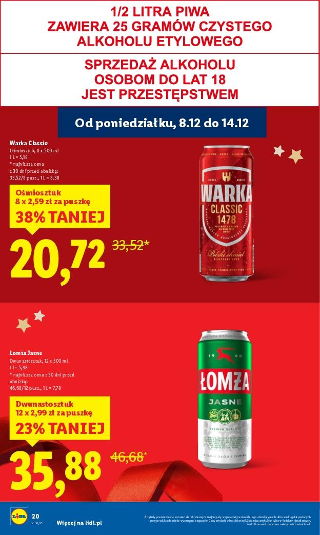 Gazetka promocyjna Lidl do 10/12/2025 str.20