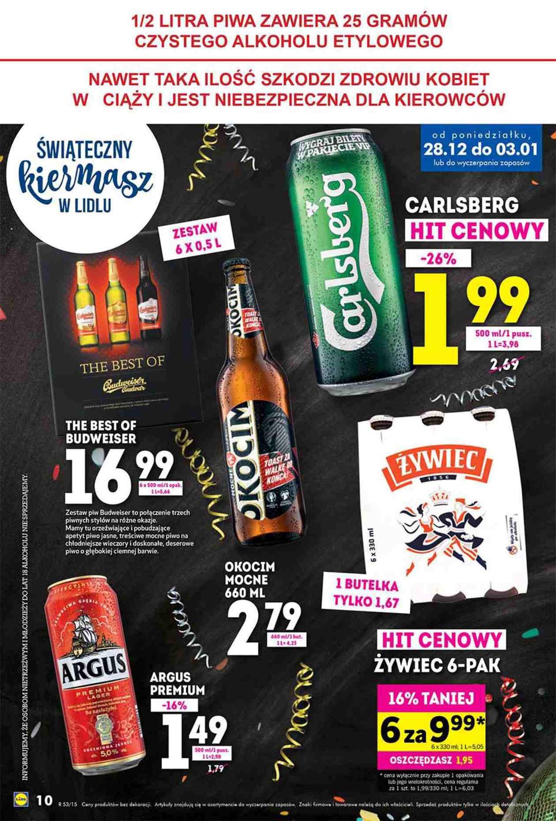 Gazetka promocyjna Lidl do 03/01/2016 str.10