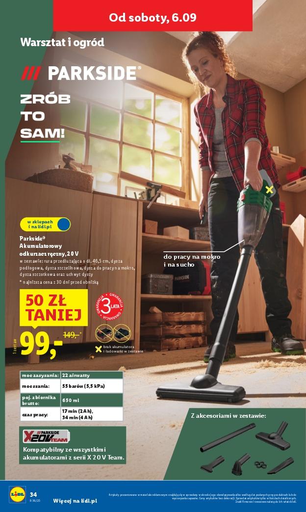 Gazetka promocyjna Lidl do 06/09/2025 str.36