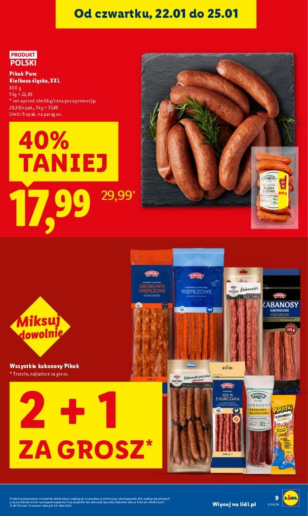 Gazetka promocyjna Lidl do 25/01/2026 str.9