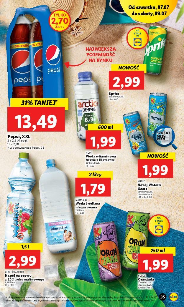 Gazetka promocyjna Lidl do 09/07/2022 str.35