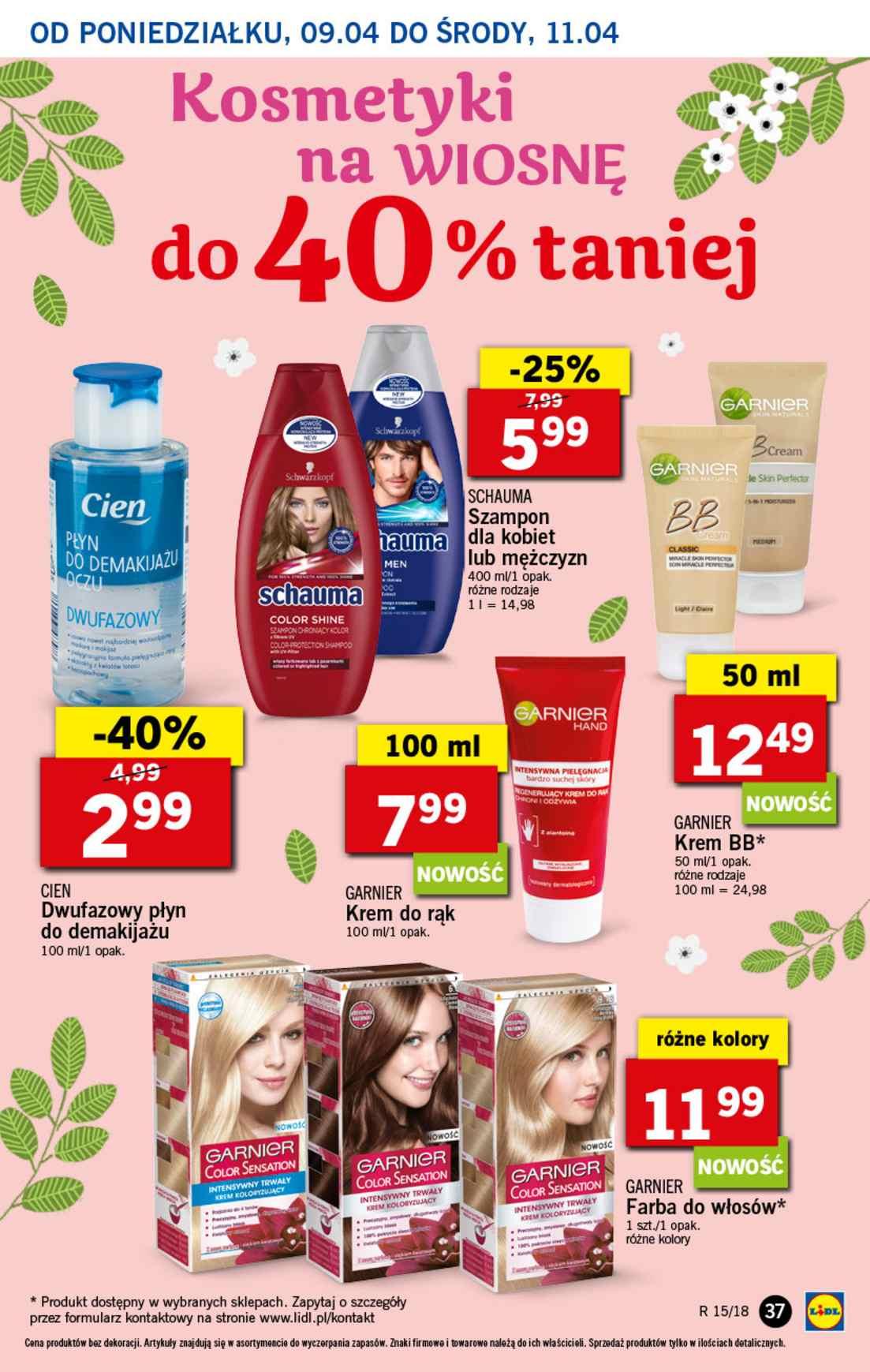 Gazetka promocyjna Lidl do 11/04/2018 str.37