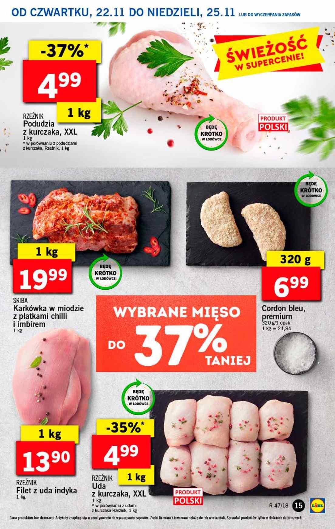 Gazetka promocyjna Lidl do 25/11/2018 str.15