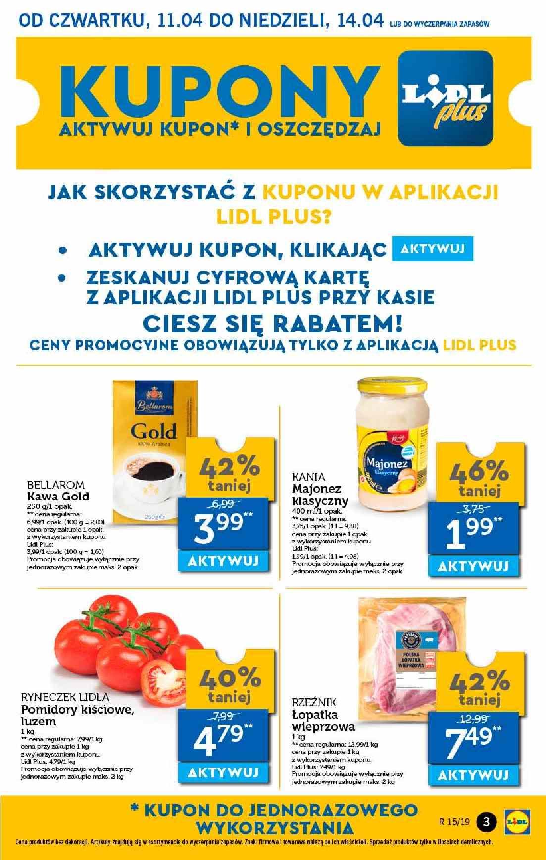 Gazetka promocyjna Lidl do 14/04/2019 str.3