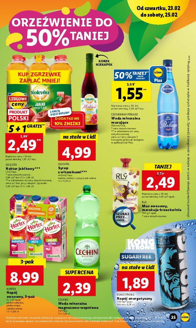 Gazetka promocyjna Lidl do 25/02/2023 str.35