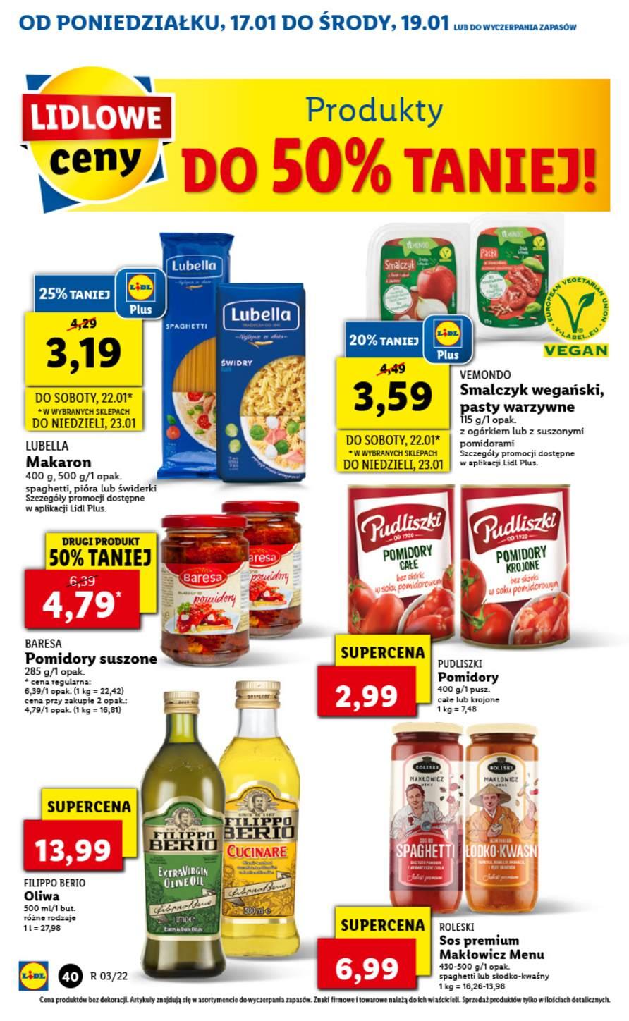 Gazetka promocyjna Lidl do 23/01/2022 str.40