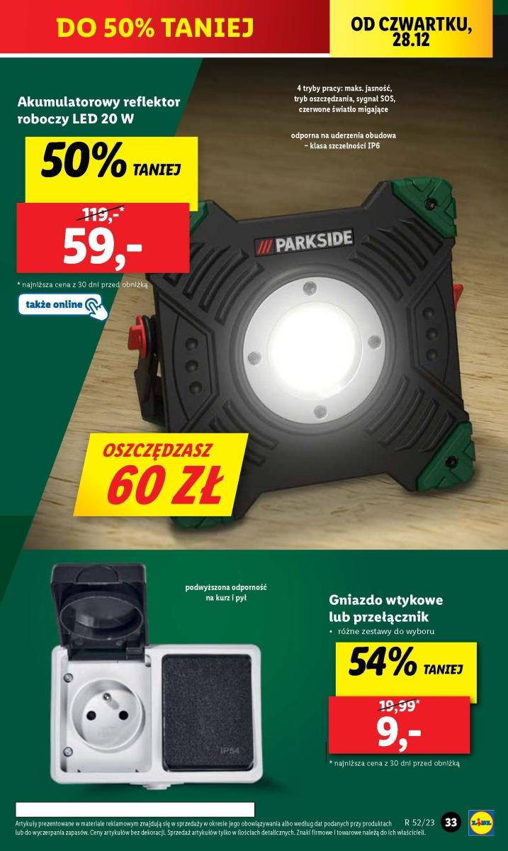 Gazetka promocyjna Lidl do 30/12/2023 str.35