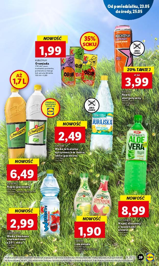 Gazetka promocyjna Lidl do 25/05/2022 str.39