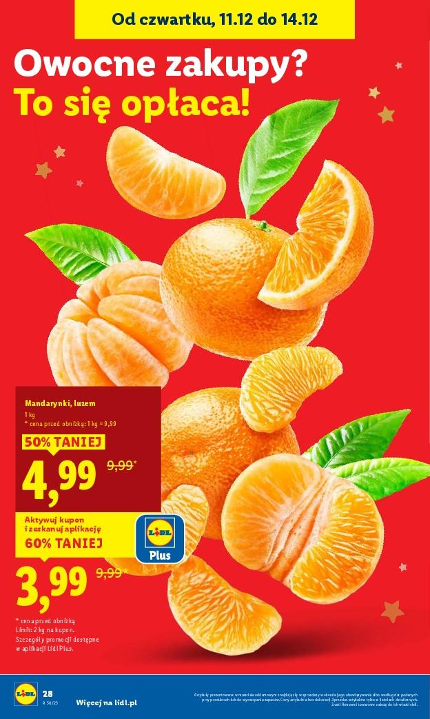 Gazetka promocyjna Lidl do 14/12/2025 str.28