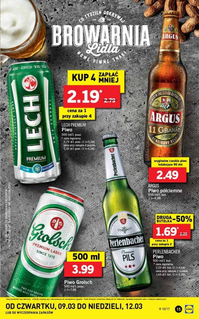 Gazetka promocyjna Lidl do 12/03/2017 str.15