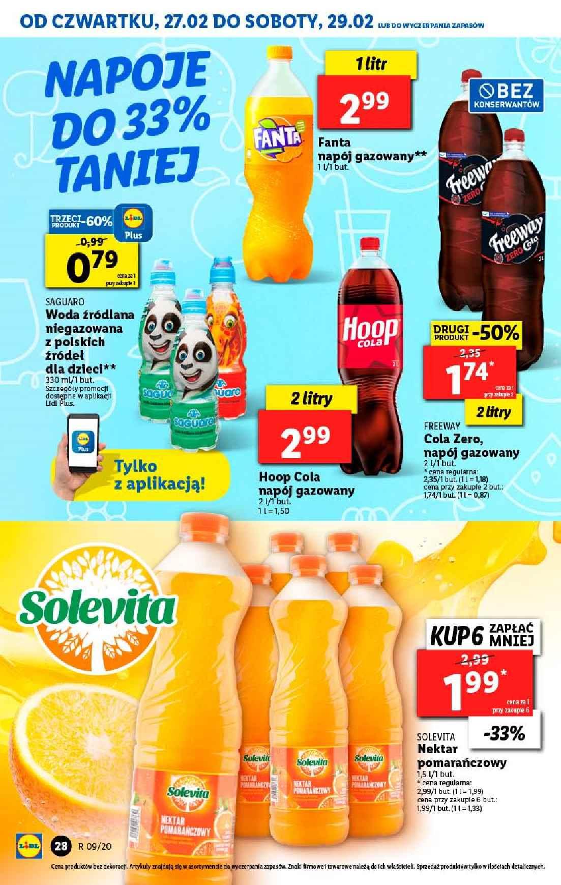 Gazetka promocyjna Lidl do 29/02/2020 str.28