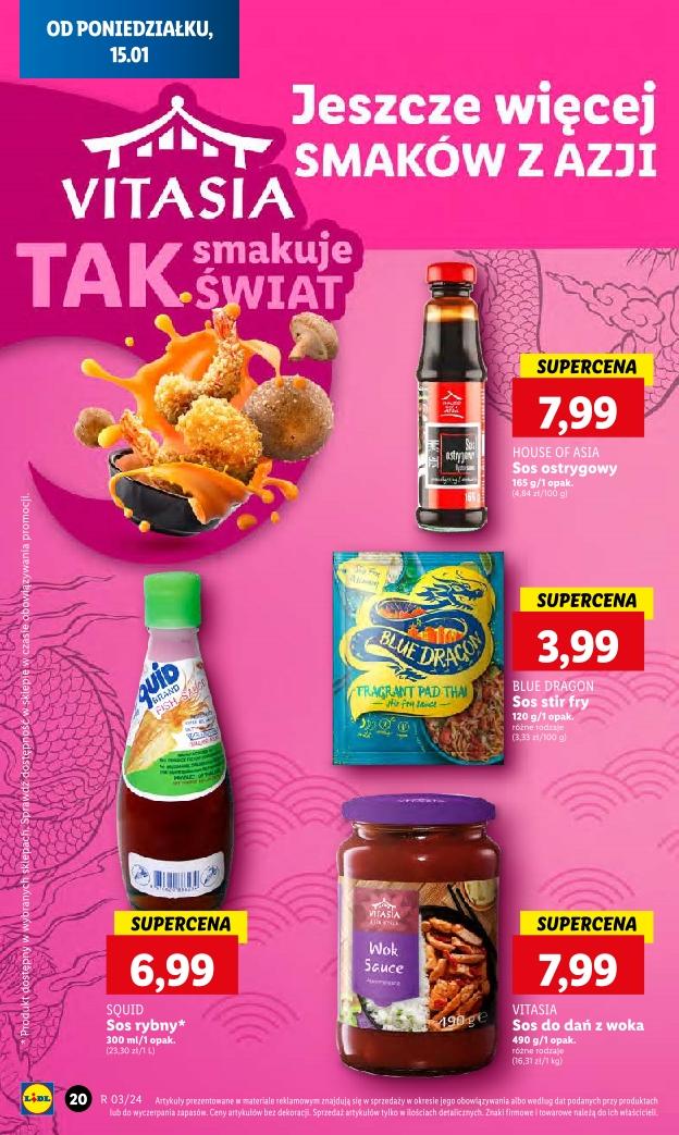 Gazetka promocyjna Lidl do 17/01/2024 str.20