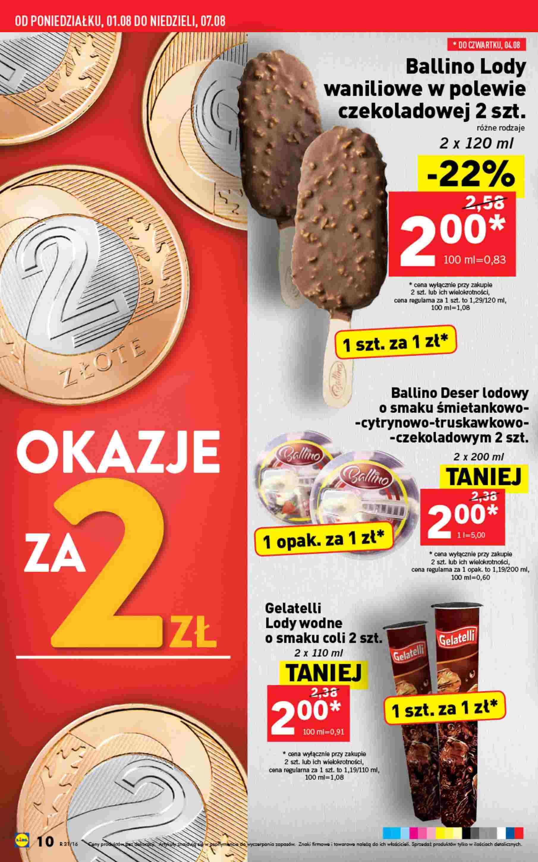 Gazetka promocyjna Lidl do 07/08/2016 str.10