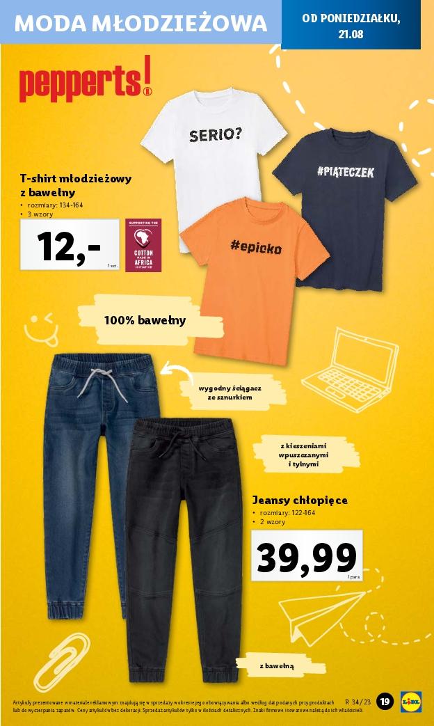 Gazetka promocyjna Lidl do 27/08/2023 str.19