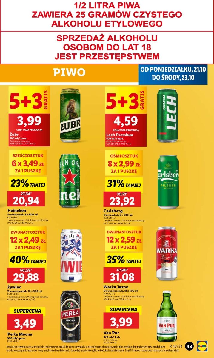 Gazetka promocyjna Lidl do 23/10/2024 str.47