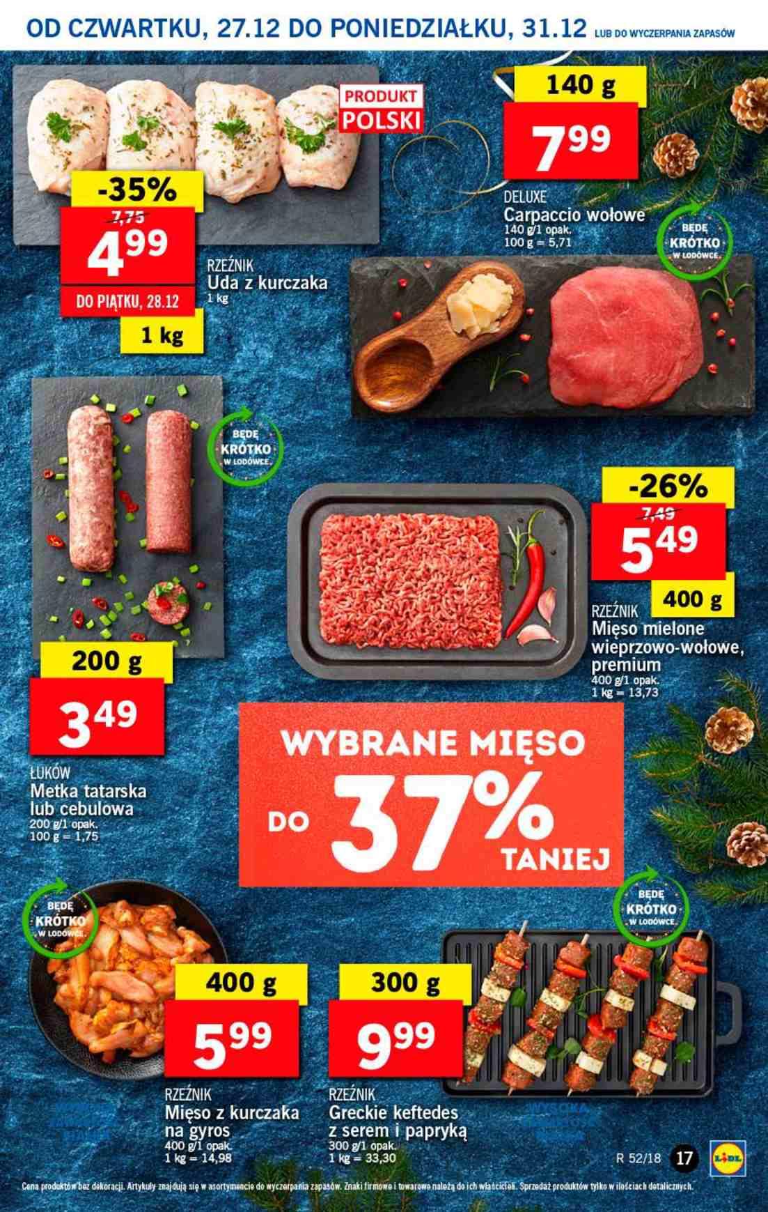 Gazetka promocyjna Lidl do 31/12/2018 str.17