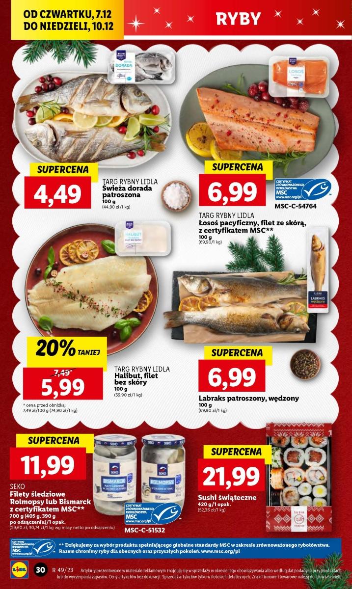 Gazetka promocyjna Lidl do 10/12/2023 str.32