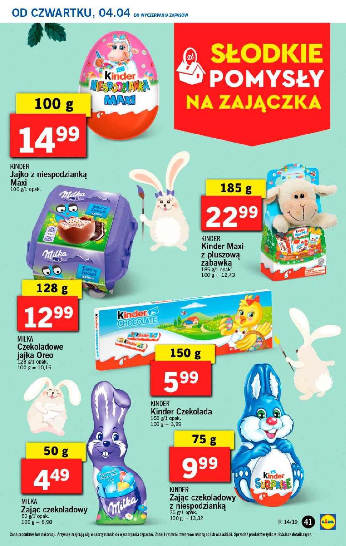 Gazetka promocyjna Lidl do 06/04/2019 str.41