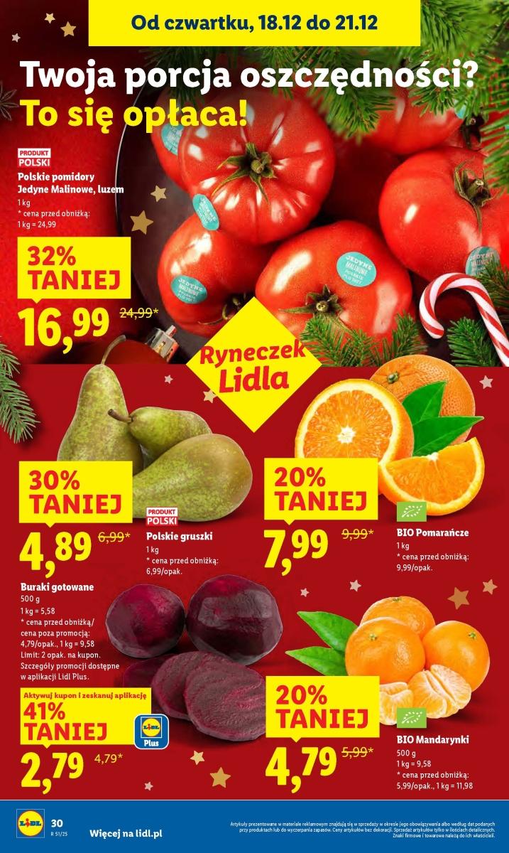 Gazetka promocyjna Lidl do 21/12/2025 str.30