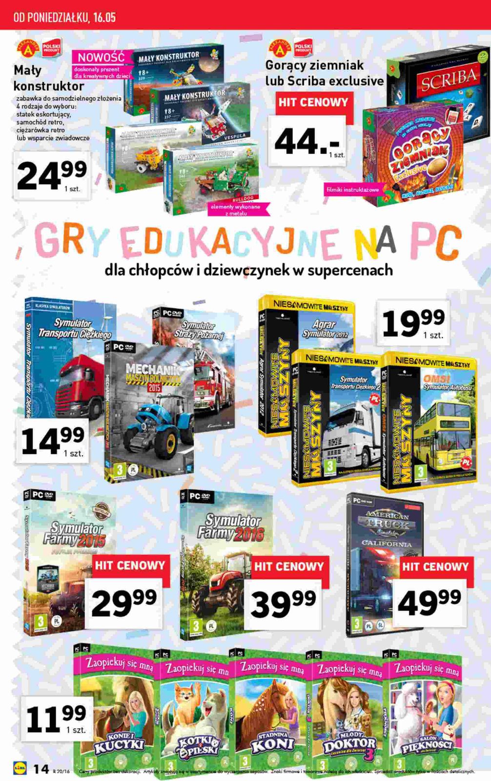 Gazetka promocyjna Lidl do 22/05/2016 str.14