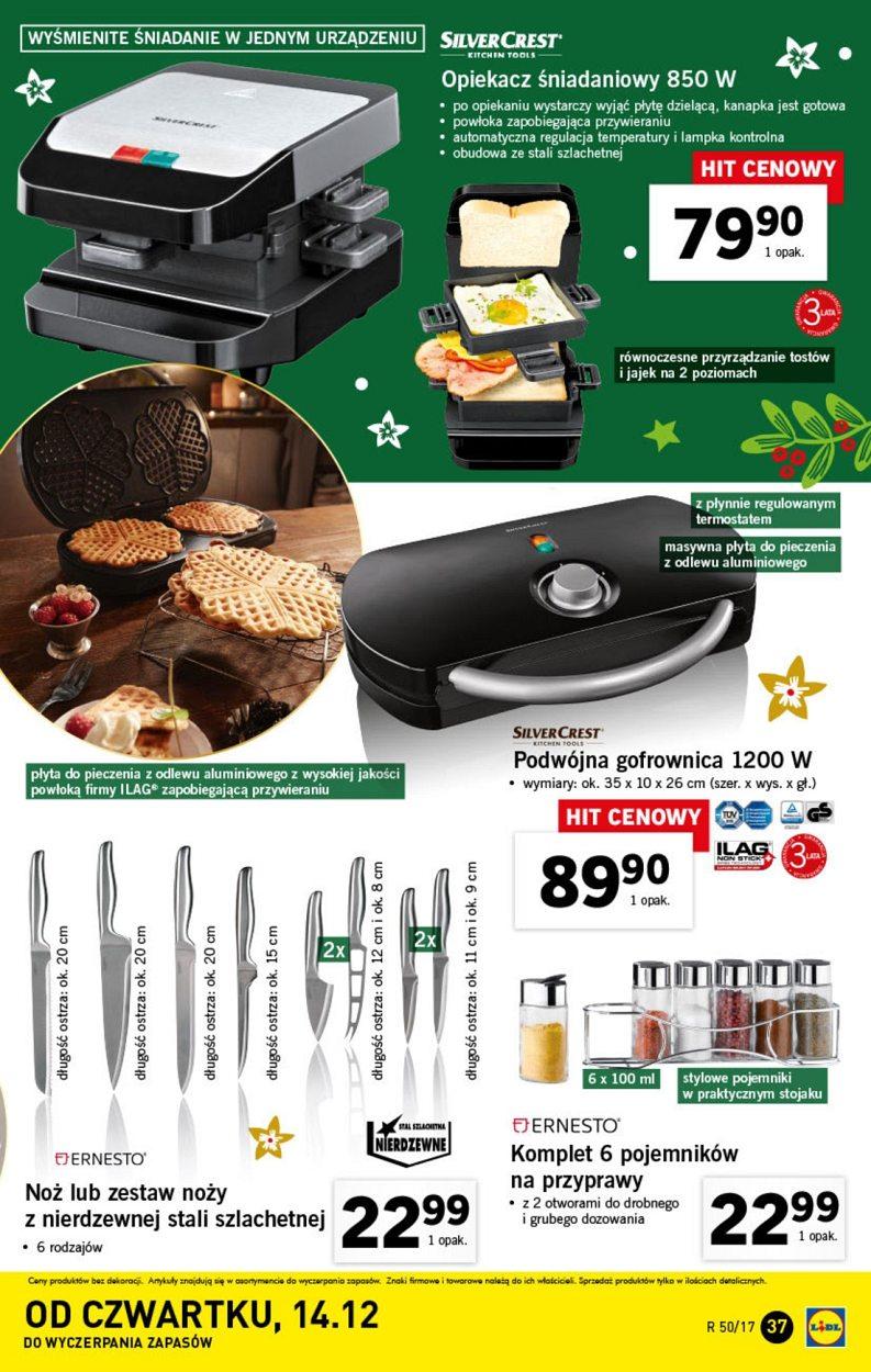 Gazetka promocyjna Lidl do 17/12/2017 str.37