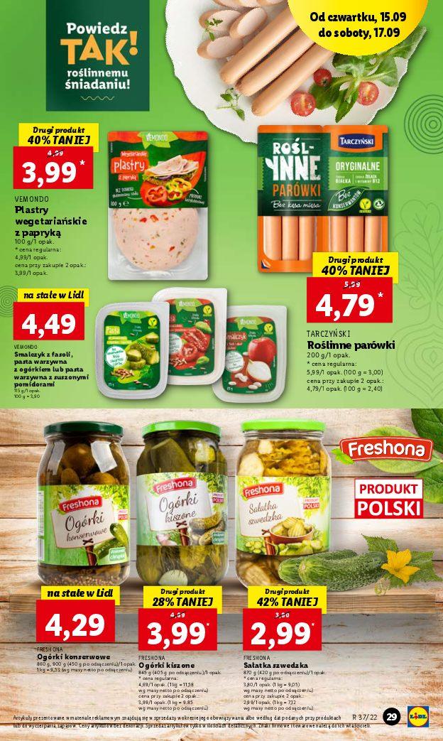 Gazetka promocyjna Lidl do 17/09/2022 str.29