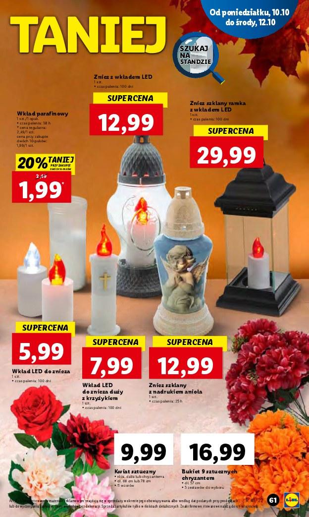 Gazetka promocyjna Lidl do 12/10/2022 str.61