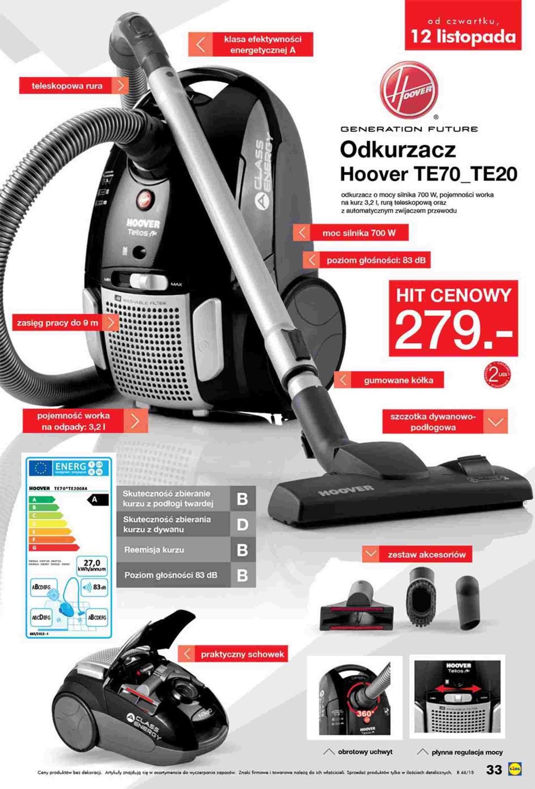 Gazetka promocyjna Lidl do 15/11/2015 str.33