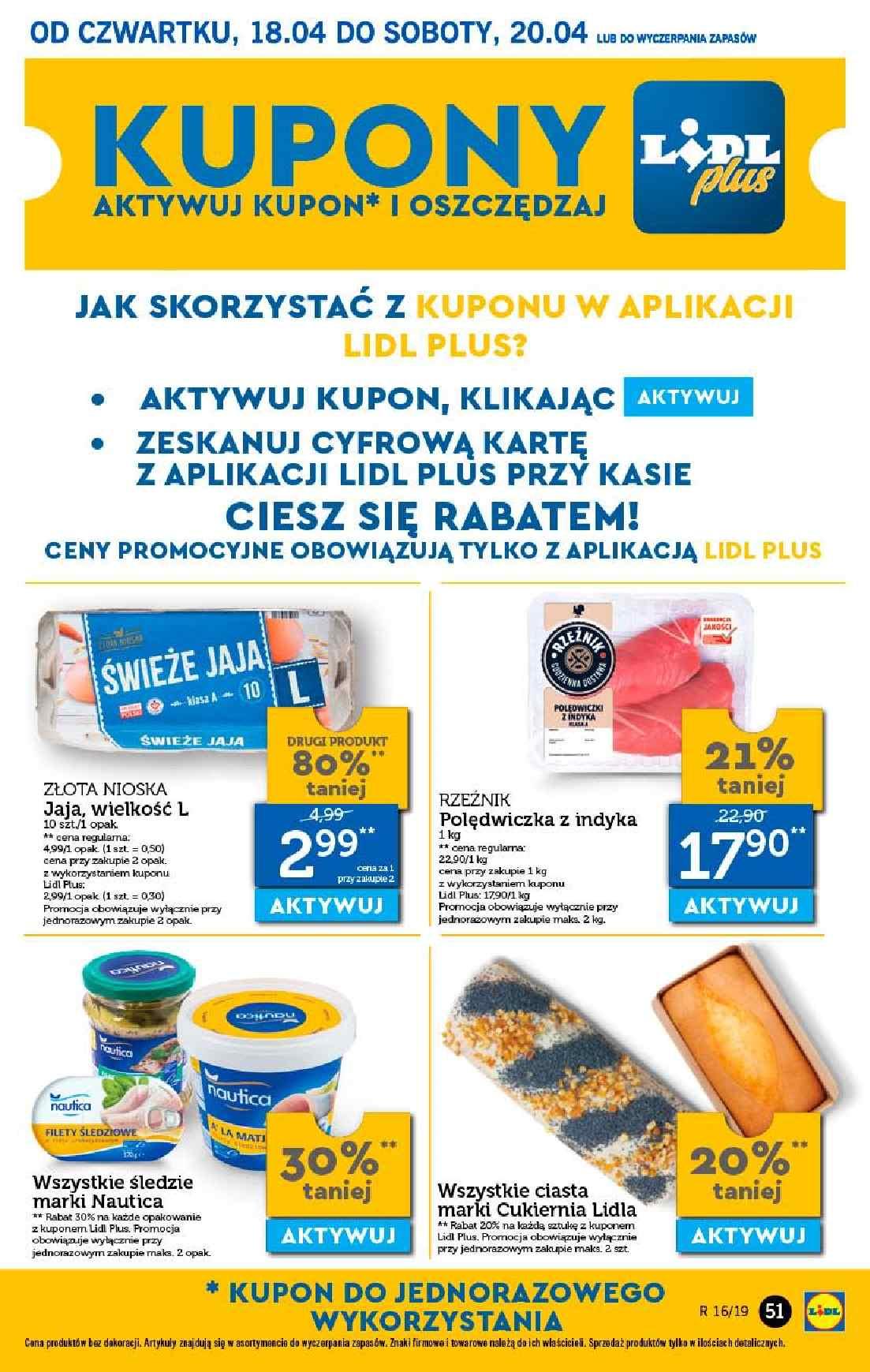 Gazetka promocyjna Lidl do 20/04/2019 str.51