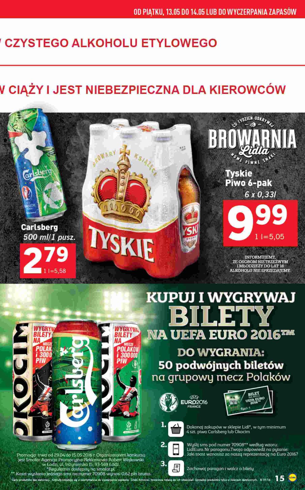 Gazetka promocyjna Lidl do 15/05/2016 str.15