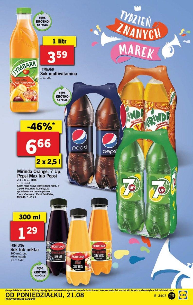 Gazetka promocyjna Lidl do 23/08/2017 str.23