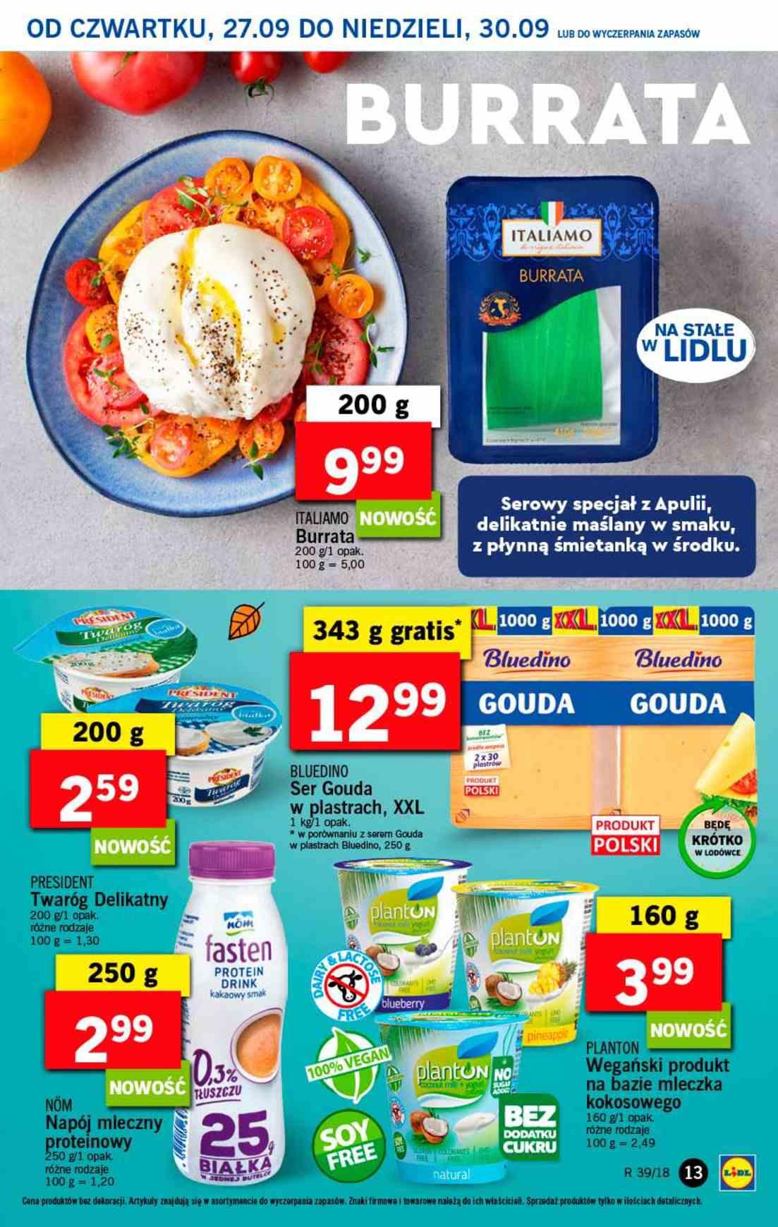 Gazetka promocyjna Lidl do 30/09/2018 str.13