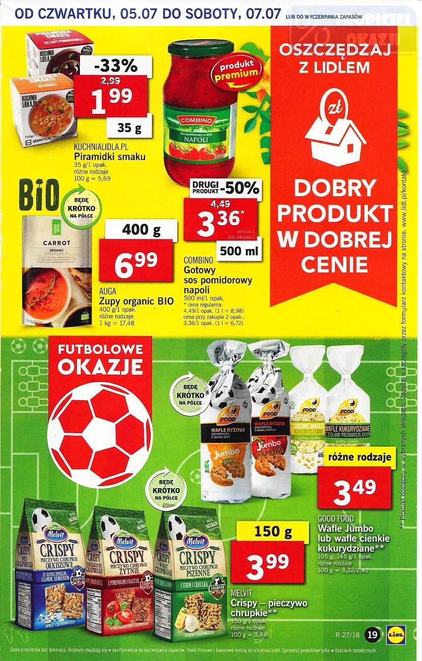 Gazetka promocyjna Lidl do 07/07/2018 str.19