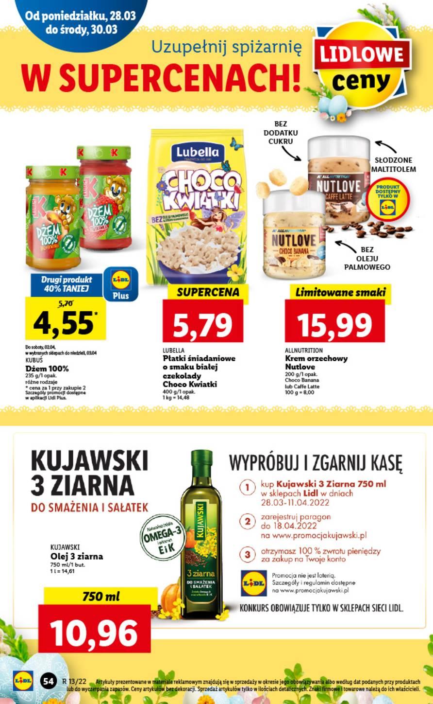 Gazetka promocyjna Lidl do 30/03/2022 str.54