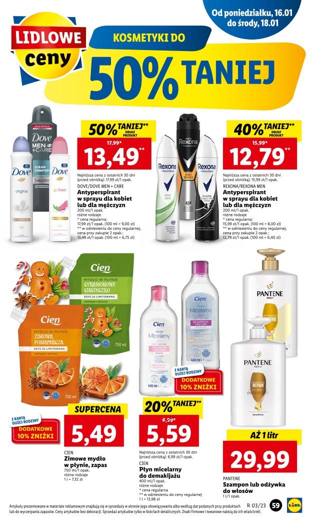 Gazetka promocyjna Lidl do 21/01/2023 str.65