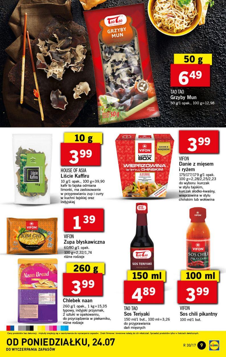 Gazetka promocyjna Lidl do 30/07/2017 str.9