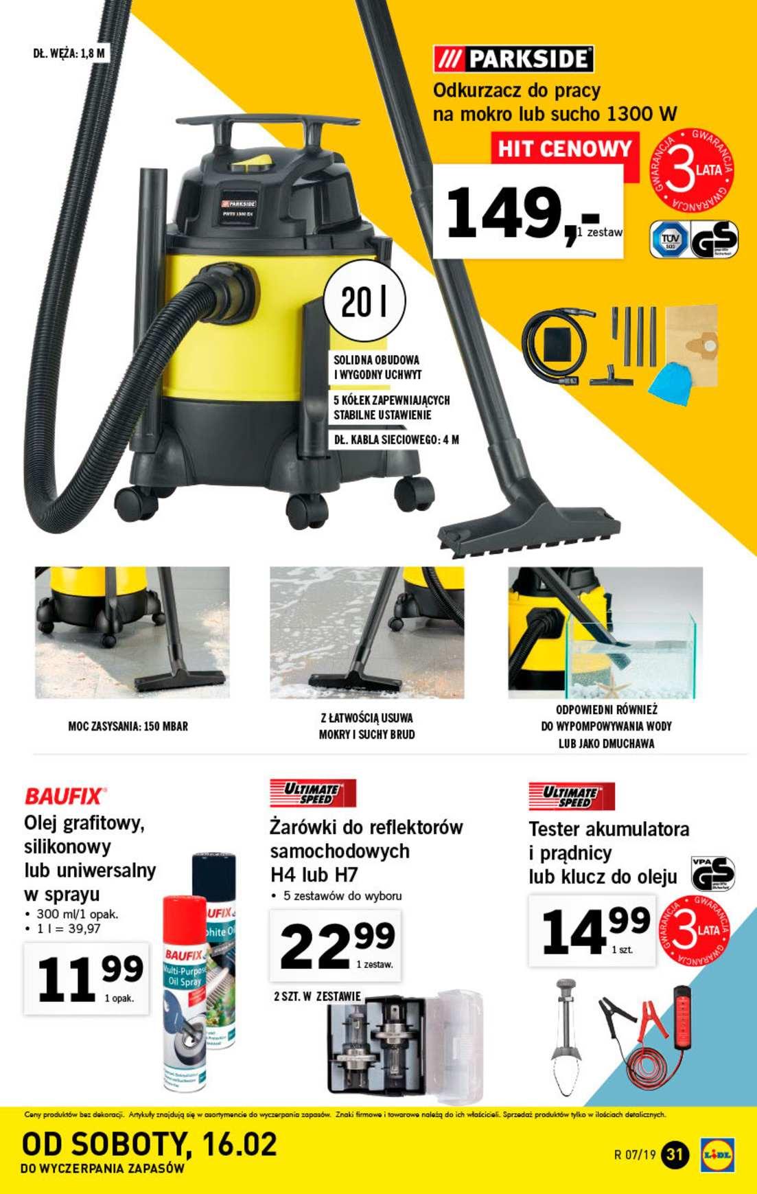 Gazetka promocyjna Lidl do 17/02/2019 str.31