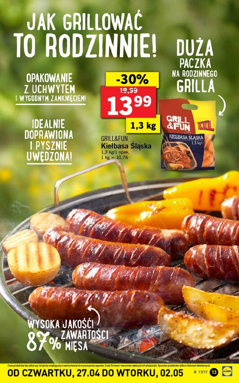 Gazetka promocyjna Lidl do 02/05/2017 str.13